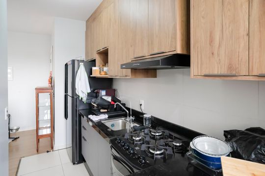 Cozinha de apartamento para alugar com 2 quartos, 69m² em Rudge Ramos, São Bernardo do Campo