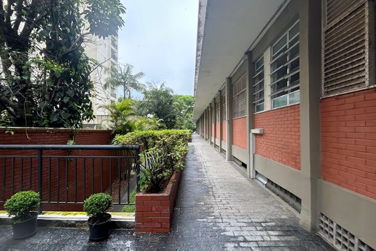 Área comum de apartamento para alugar com 1 quarto, 48m² em Santo Amaro, São Paulo