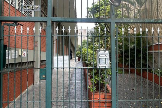 Fachada de apartamento para alugar com 1 quarto, 48m² em Santo Amaro, São Paulo