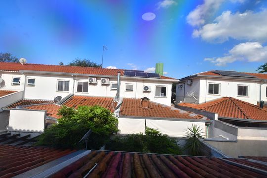 Quarto 1 - Vista de casa de condomínio para alugar com 2 quartos, 69m² em Jardim Interlagos, Hortolândia