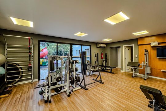 Área comum - Academia de apartamento à venda com 2 quartos, 70m² em Vila Regente Feijó, São Paulo