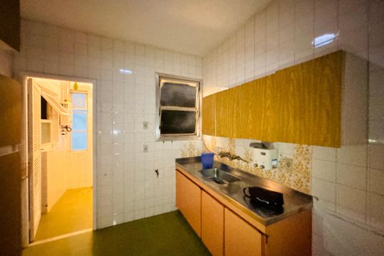 Cozinha de apartamento à venda com 3 quartos, 93m² em Gávea, Rio de Janeiro