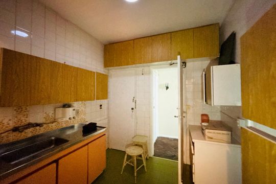 Cozinha de apartamento à venda com 3 quartos, 93m² em Gávea, Rio de Janeiro