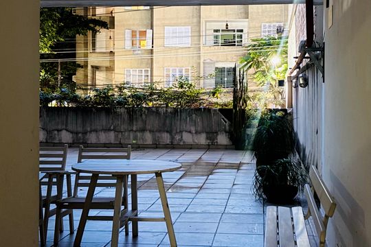 Área comum de apartamento à venda com 3 quartos, 93m² em Gávea, Rio de Janeiro