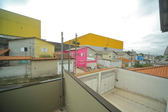 Quarto 1 - vista  de casa de condomínio à venda com 2 quartos, 120m² em Bairro dos Casa, São Bernardo do Campo