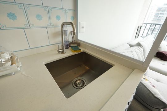 Cozinha de apartamento para alugar com 2 quartos, 35m² em Ipiranga, São Paulo