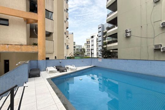 Área comum de apartamento para alugar com 2 quartos, 76m² em Tortuga, Guarujá