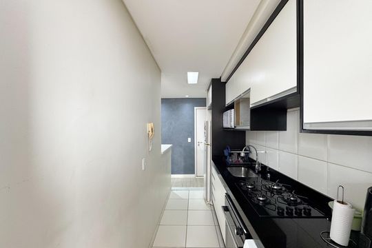 Cozinha de apartamento à venda com 2 quartos, 54m² em Vila Santa Rita de Cassia, São Bernardo do Campo