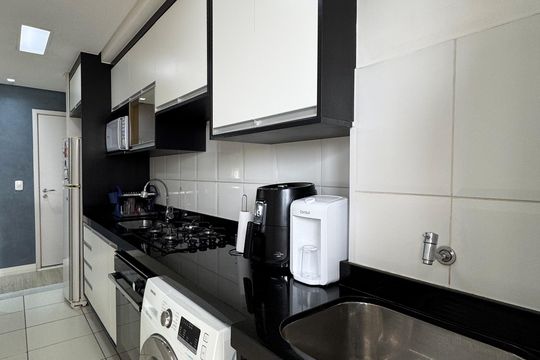 Área de Serviço de apartamento à venda com 2 quartos, 54m² em Vila Santa Rita de Cassia, São Bernardo do Campo