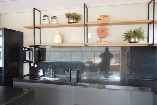 Área comum - Churrasqueira de apartamento para alugar com 3 quartos, 144m² em Jardim Nova Alianca, Ribeirão Preto
