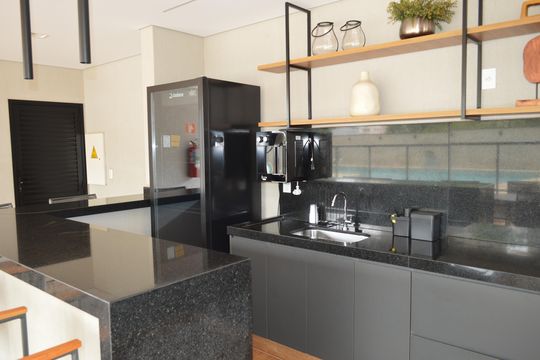 Área comum - Churrasqueira de apartamento para alugar com 3 quartos, 133m² em Jardim Nova Alianca, Ribeirão Preto