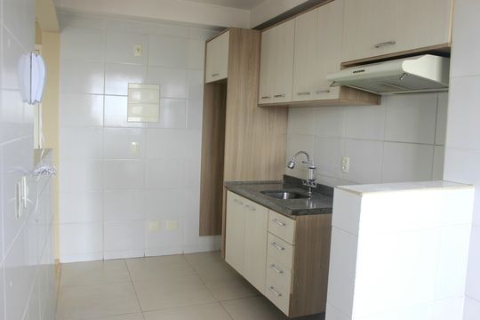 Cozinha de apartamento à venda com 2 quartos, 59m² em Jardim Sao Ricardo, Guarulhos