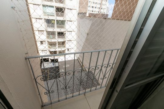 VARANDA de kitnet/studio para alugar com 1 quarto, 32m² em Bosque, Campinas
