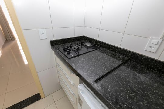 COZINHA de kitnet/studio para alugar com 1 quarto, 32m² em Bosque, Campinas