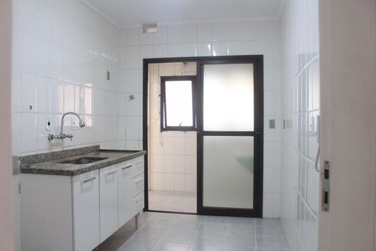 Cozinha de apartamento para alugar com 3 quartos, 94m² em Santa Paula, São Caetano do Sul