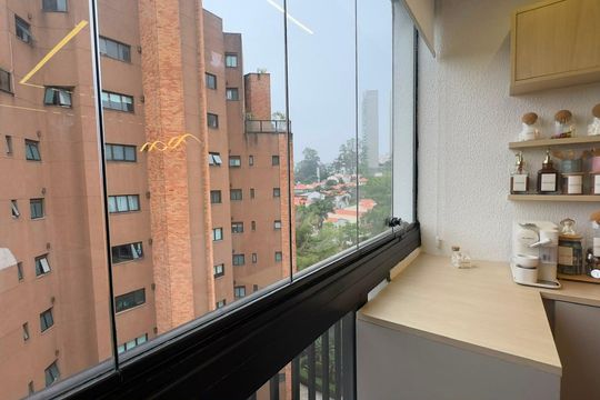 Varanda de apartamento à venda com 2 quartos, 40m² em Jardim Ampliacao, São Paulo