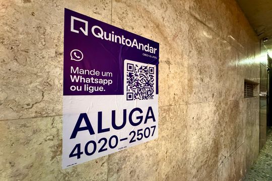 Placa de apartamento para alugar com 2 quartos, 80m² em Centro, Rio de Janeiro