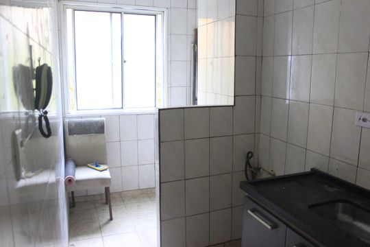 Cozinha de apartamento à venda com 2 quartos, 59m² em Jardim Silvestre, Guarulhos