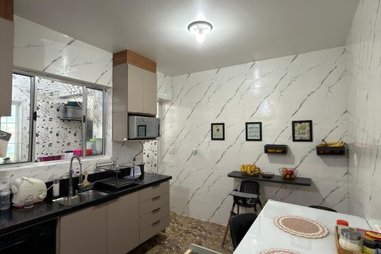 Cozinha de casa à venda com 2 quartos, 120m² em Centro, São Bernardo do Campo