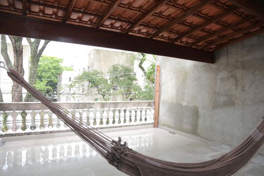 Varanda quarto 3 de casa à venda com 3 quartos, 159m² em Vila Regina, São Paulo