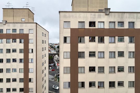 Vista - Quarto 2 de apartamento à venda com 2 quartos, 34m² em Assunção, São Bernardo do Campo
