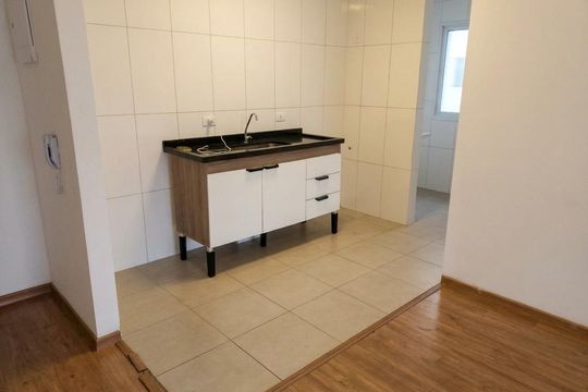 Cozinha de apartamento à venda com 2 quartos, 58m² em Jardim Itapark, Mauá