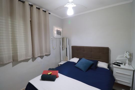 Quarto 1 de apartamento para alugar com 1 quarto, 45m² em Vila Monte Alegre, Ribeirão Preto