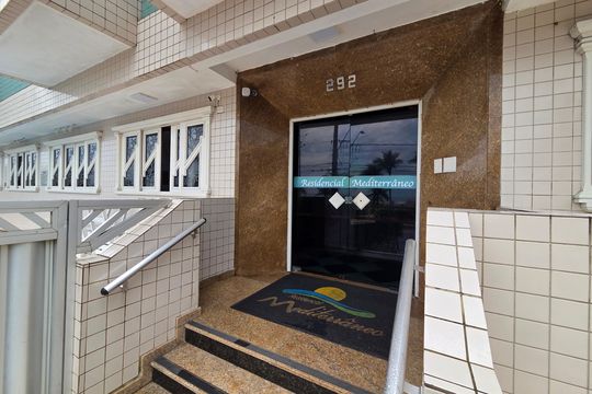 Fachada de apartamento para alugar com 2 quartos, 80m² em Guilhermina, Praia Grande