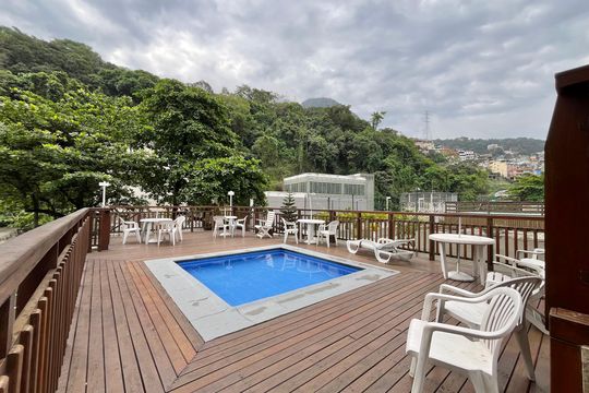 Área comum - Piscina de apartamento à venda com 3 quartos, 120m² em São Conrado, Rio de Janeiro