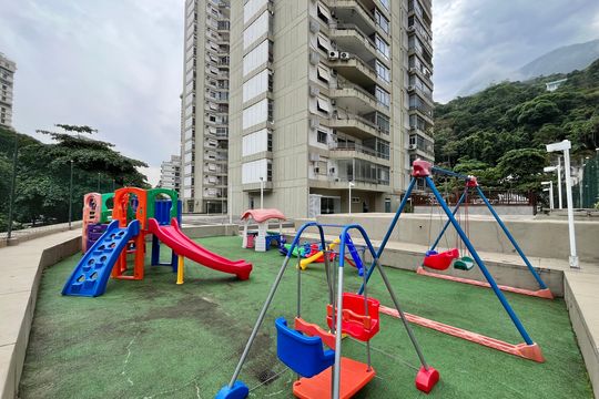 Área comum - Playground de apartamento à venda com 3 quartos, 120m² em São Conrado, Rio de Janeiro