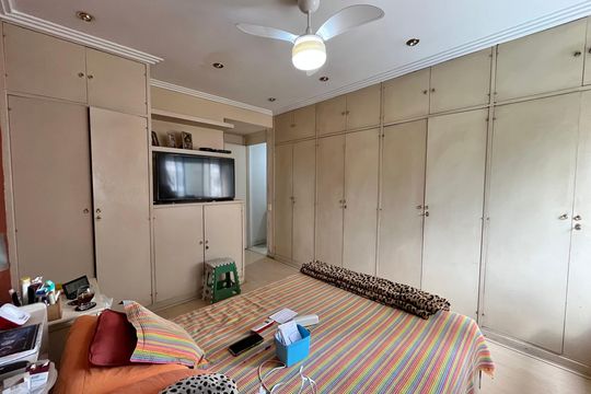 Quarto suíte de apartamento à venda com 3 quartos, 120m² em São Conrado, Rio de Janeiro