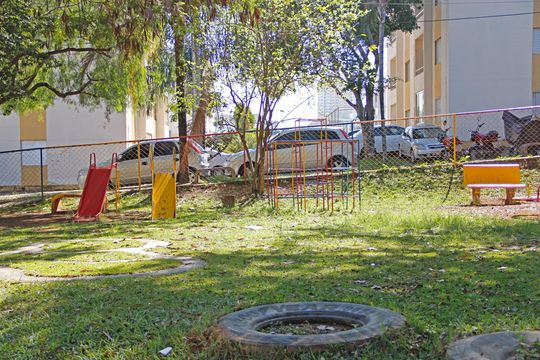 Área comum - Playground de apartamento para alugar com 2 quartos, 60m² em Dos Ortizes, Valinhos
