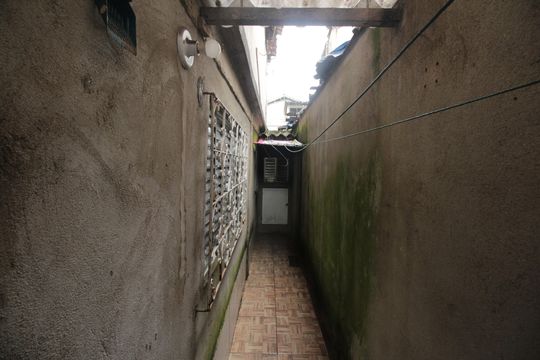 Quintal de casa de condomínio para alugar com 1 quarto, 55m² em Rádio Clube, Santos