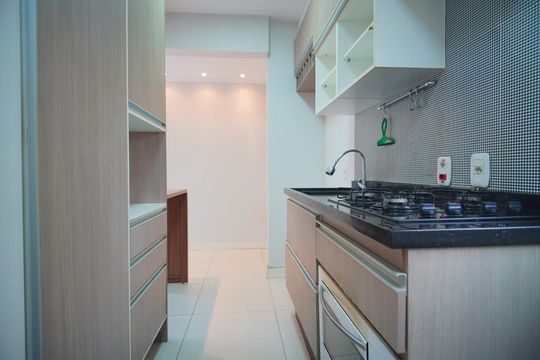 Cozinha de apartamento para alugar com 2 quartos, 54m² em Morro Santana, Porto Alegre