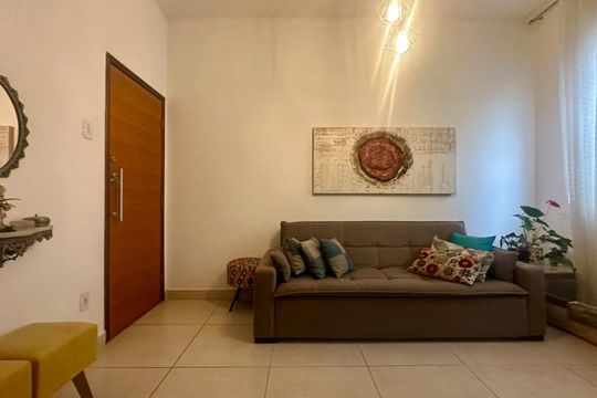 Sala de apartamento à venda com 2 quartos, 66m² em Prado, Belo Horizonte