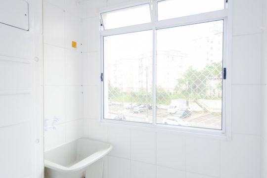 Área de Serviço de apartamento à venda com 2 quartos, 46m² em Jardim Guilhermino, Guarulhos