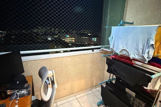Varanda de apartamento à venda com 2 quartos, 53m² em Vila Quirino de Lima, São Bernardo do Campo