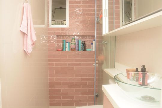 Banheiro 1 de apartamento à venda com 2 quartos, 58m² em Vila Alpina, São Paulo