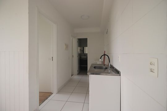 Cozinha de apartamento para alugar com 2 quartos, 45m² em Rp3 (regiões de Planejamento), Santo André