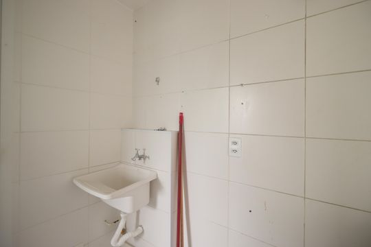 Área de Serviço de apartamento para alugar com 2 quartos, 45m² em Rp3 (regiões de Planejamento), Santo André