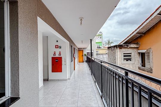 Área externa de apartamento para alugar com 2 quartos, 42m² em Parque Cruzeiro do Sul, São Paulo