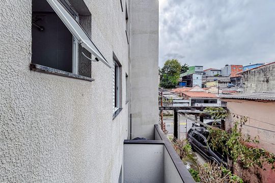 Vista do Quarto 2 de apartamento para alugar com 2 quartos, 42m² em Parque Cruzeiro do Sul, São Paulo