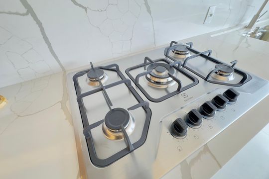 Cozinha de apartamento para alugar com 3 quartos, 83m² em Jardim Flor da Montanha, Guarulhos