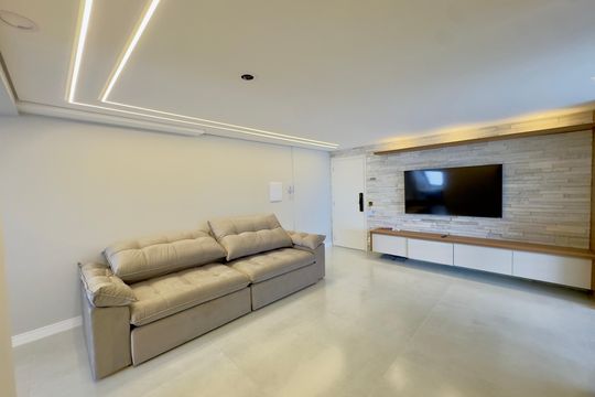 Sala de apartamento para alugar com 3 quartos, 83m² em Jardim Flor da Montanha, Guarulhos