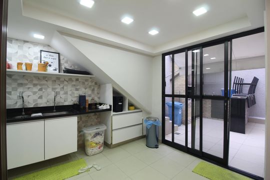 Área de Serviço de casa de condomínio à venda com 5 quartos, 175m² em Freguesia (jacarepaguá), Rio de Janeiro