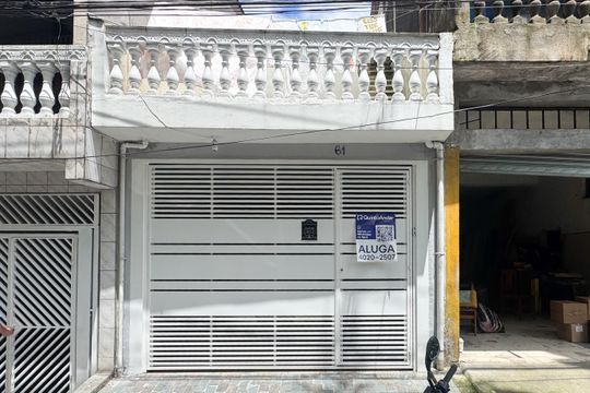 Fachada de casa para alugar com 3 quartos, 80m² em Jardim Cantareira, São Bernardo do Campo