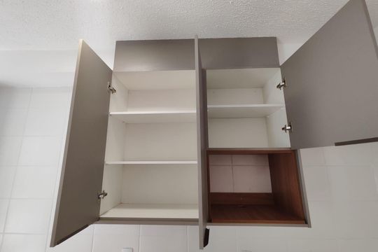 Cozinha de apartamento para alugar com 2 quartos, 47m² em Maubisa, Ribeirão Preto
