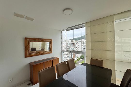 Varanda de apartamento para alugar com 3 quartos, 142m² em Recreio dos Bandeirantes, Rio de Janeiro