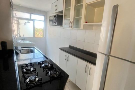 Cozinha de apartamento para alugar com 2 quartos, 50m² em Parque Munhoz, São Paulo