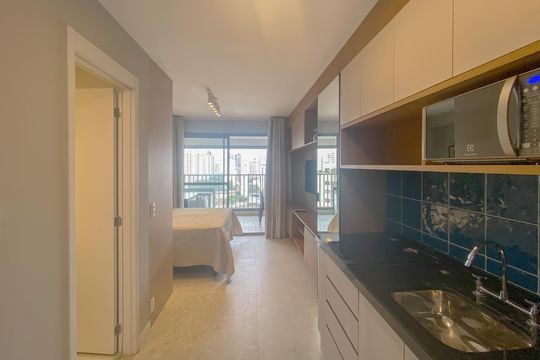 Kitnet/Studio para alugar com 1 quarto, 27m² em Indianópolis, São Paulo